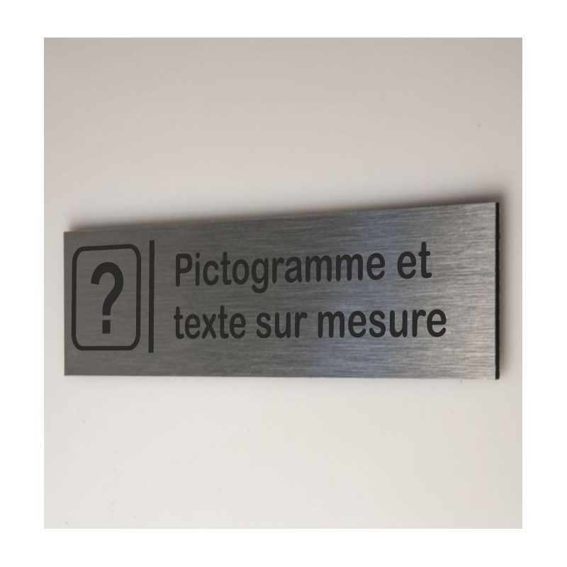 Sur Mesure Plaques En Dibond Aluminium Bross Mm Fixation Adh Sive