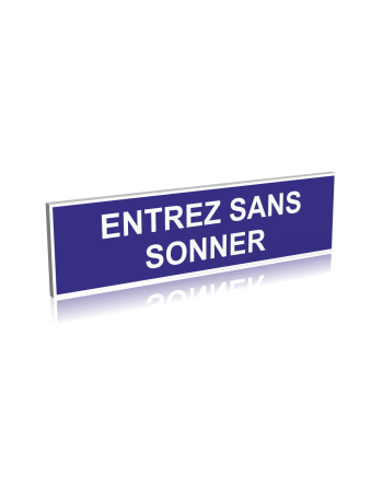 Entrez sans sonner