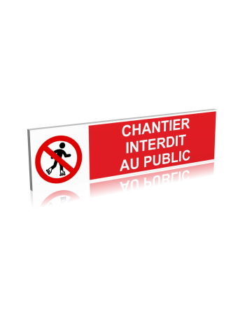 Chantier interdit au public