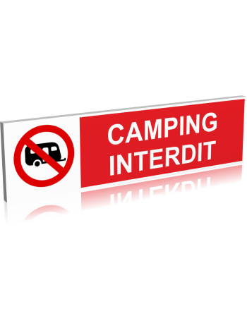 Camping interdit