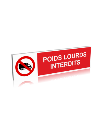 Poids lourds interdits