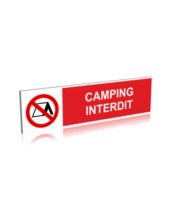 Camping interdit