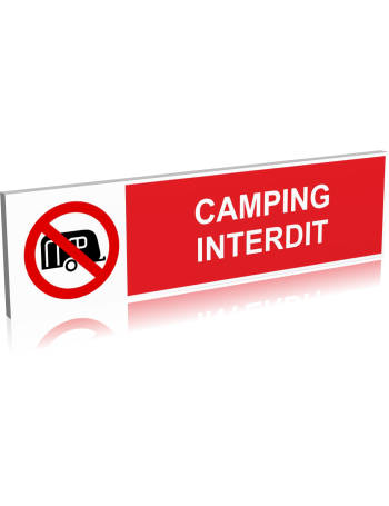 Camping interdit