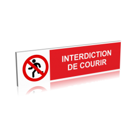 Interdiction de courir