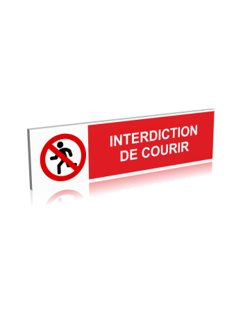 Interdiction de courir