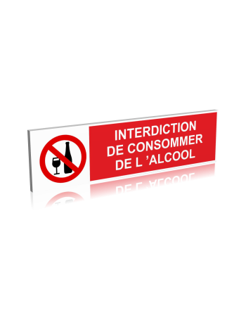 Interdiction de consommer de l'alcool